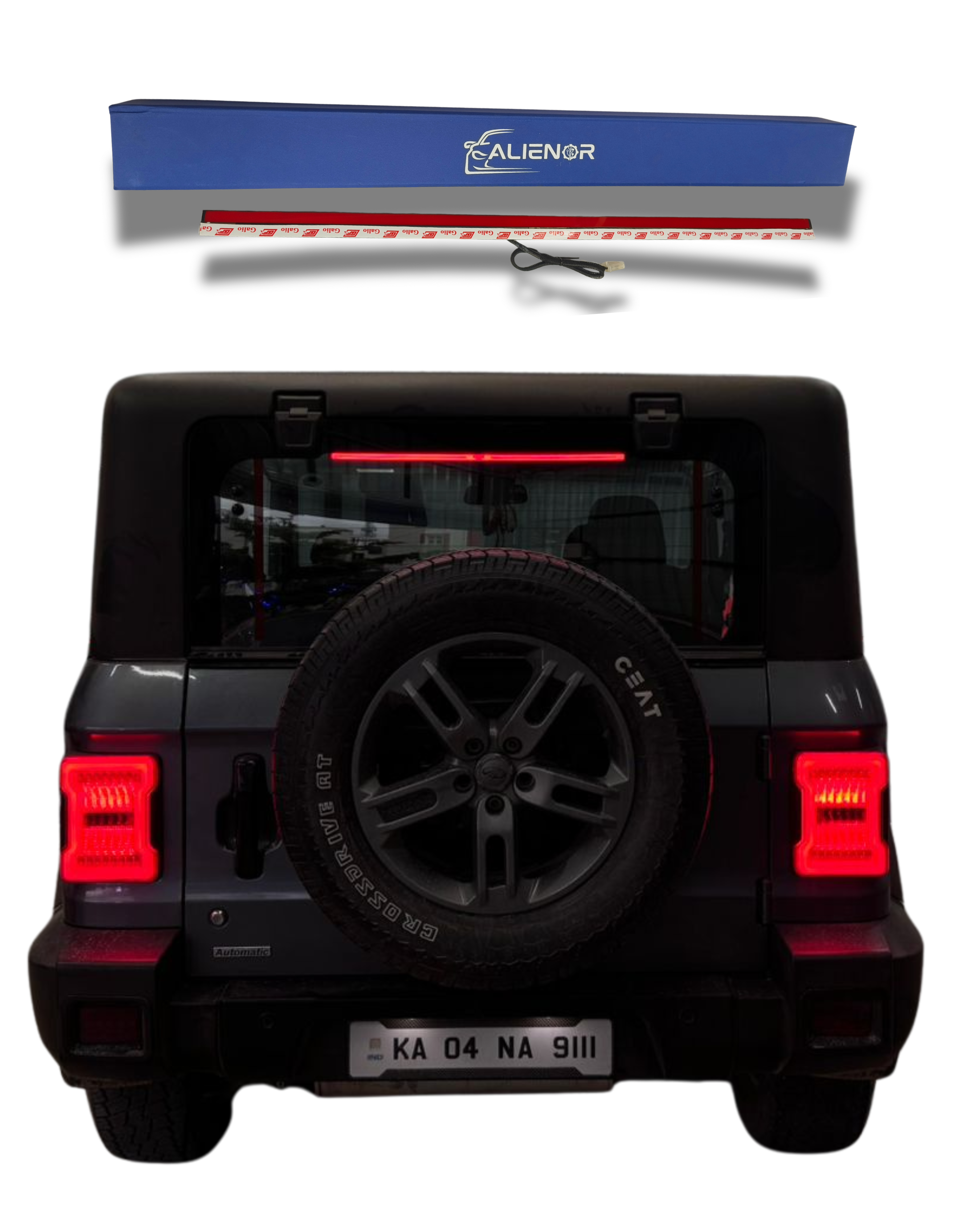 Mahindra Thar custom lights