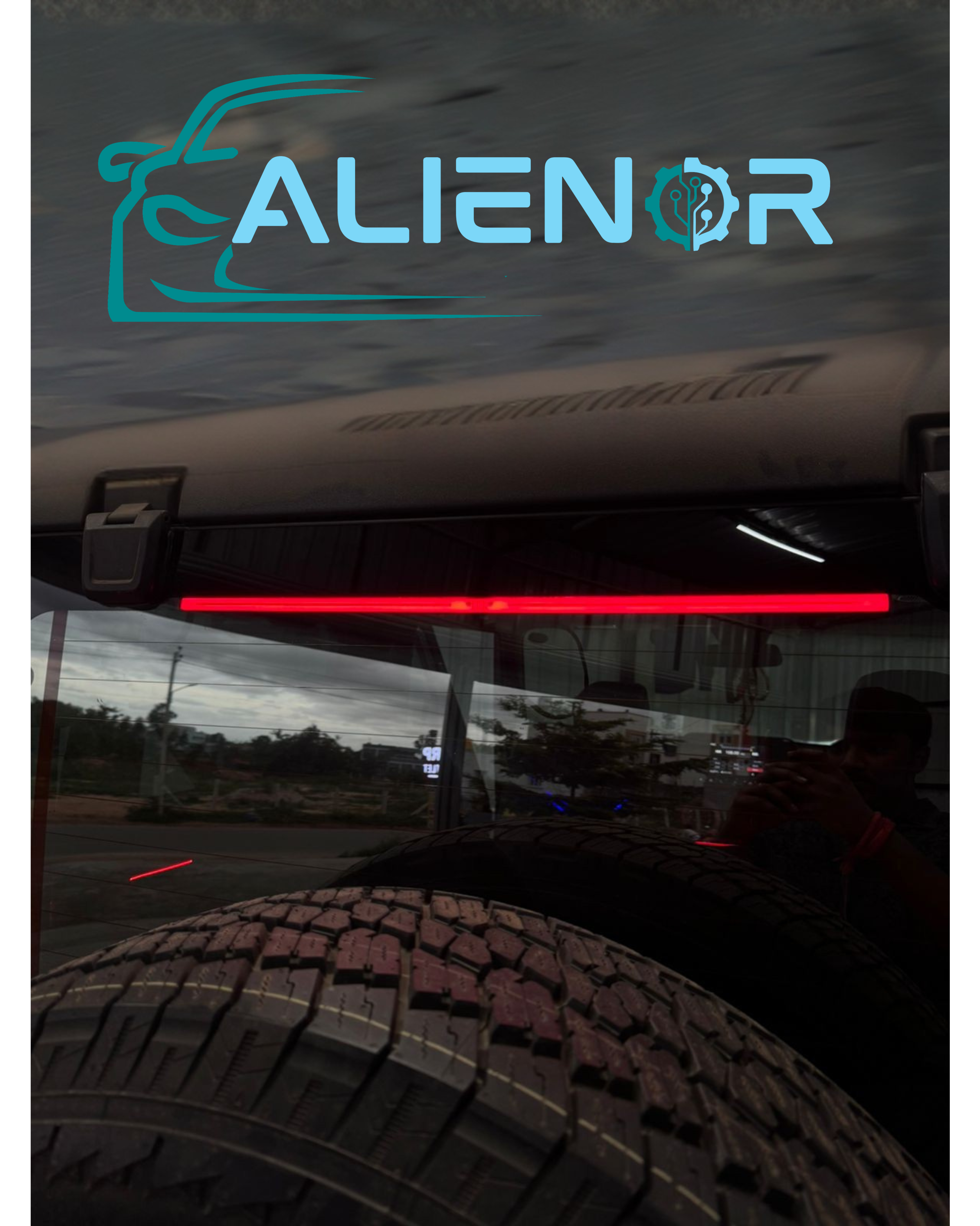 New Thar 56 cm Led Bar Rear Brake Light Stop Lamp