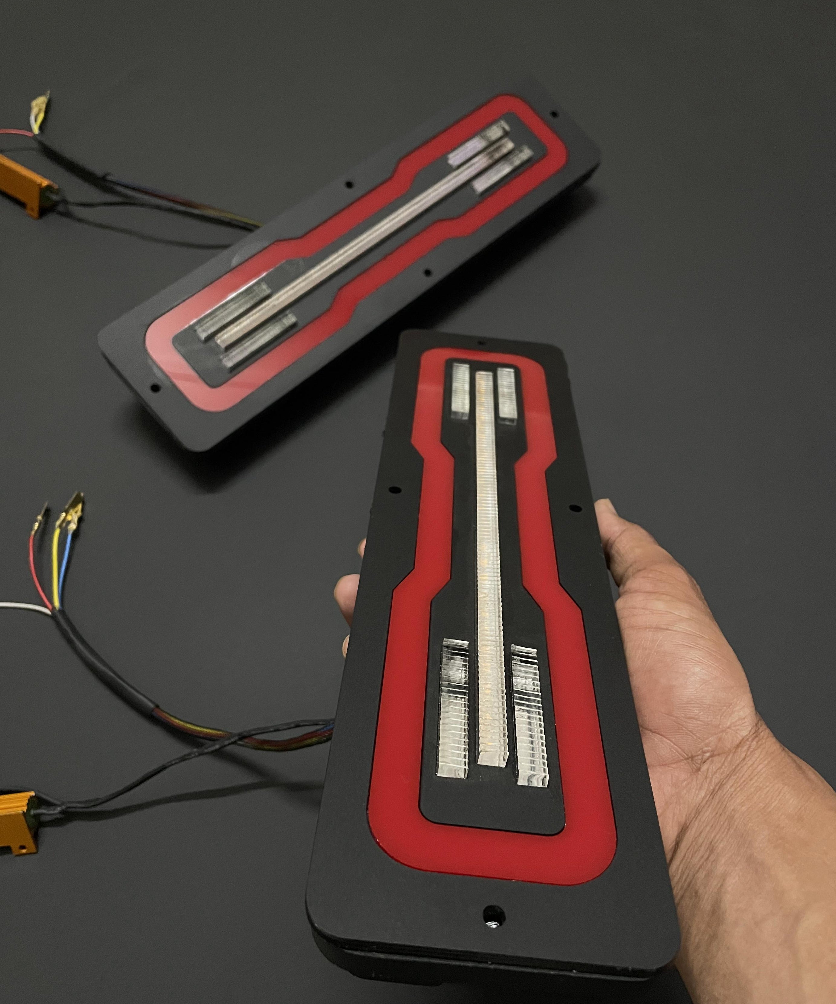 Maruti Gypsy LED Light Rear Brake Tail - Set of 2PC