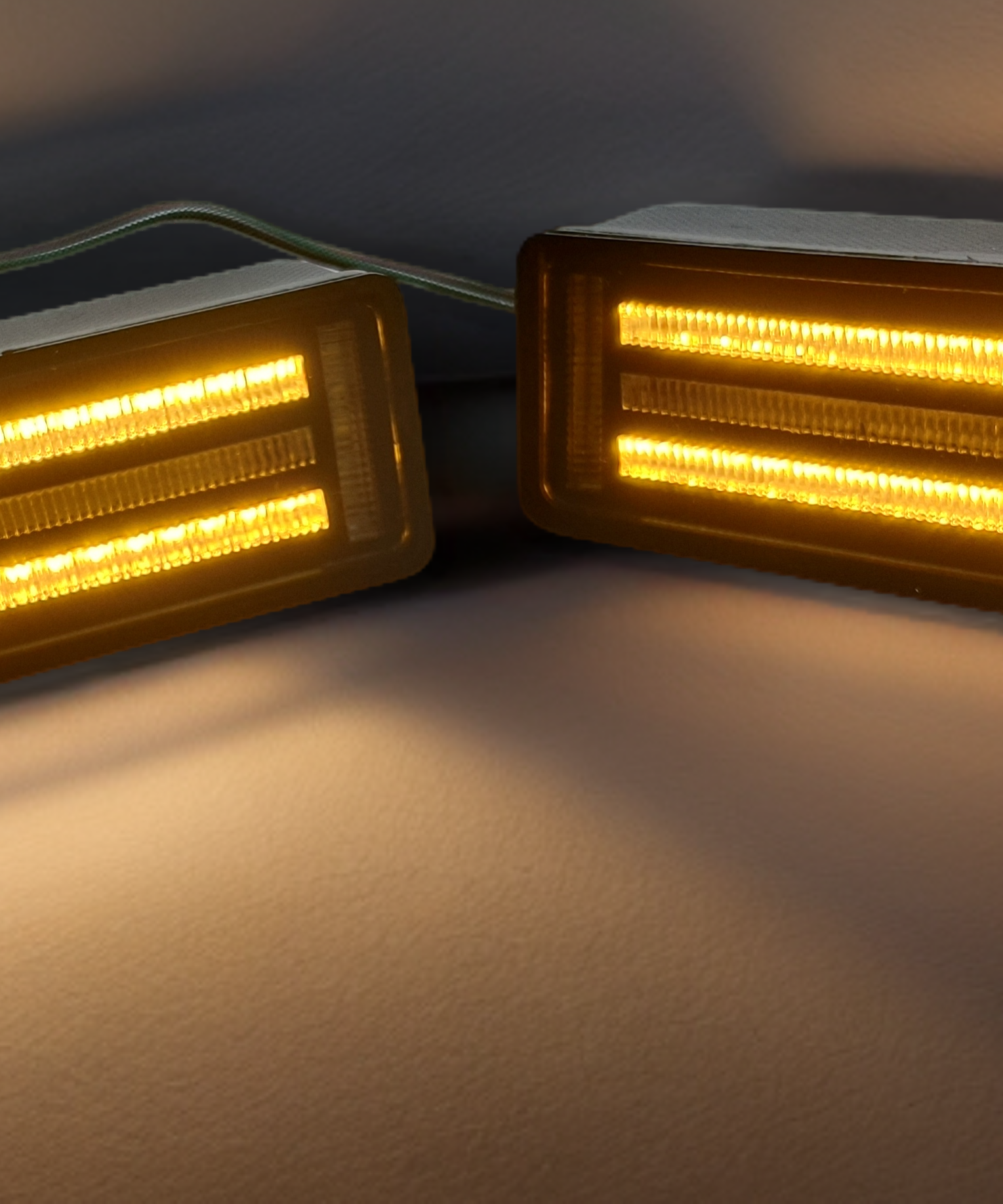Thar CRDE (2010-2020) and Thar Di Front Fender Turn Signal Parking Light Side Indicator for Jeep Mahindra Pickup Thar MM 540 MM 550 Major etc(Set of 2)