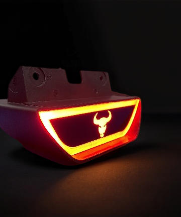 HIGH MOUNTED BRAKE LIGHT STOP LAMP Auxiliary Stop Light for MAHINDRA THAR SCORPIO, BOLERO, SUPRO, MARSHAL, MAXXIMO, MAXX, TUV300 JEEP GYPSY MAHINDRA