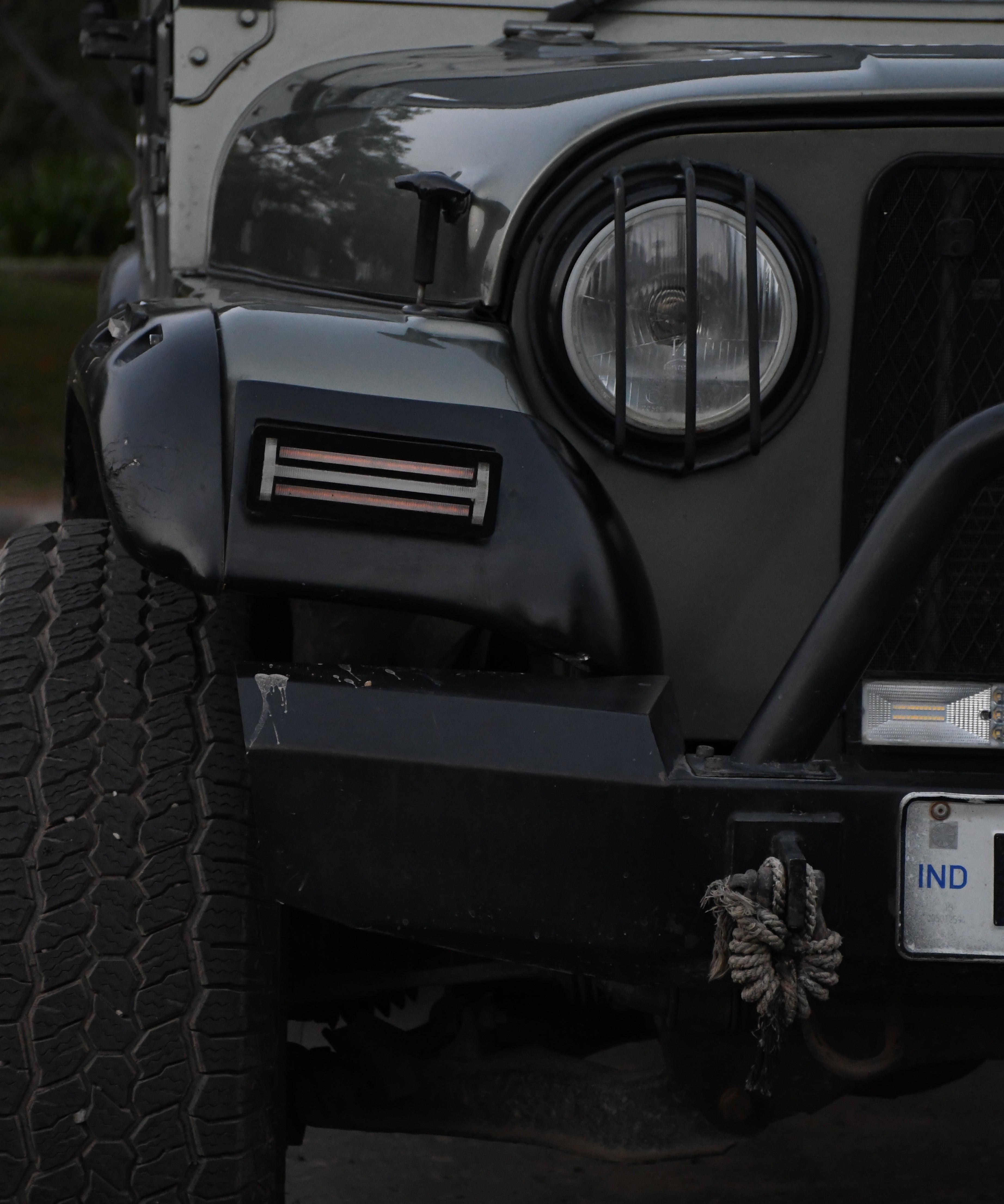 Thar CRDE (2010-2020) and Thar Di Front Fender Turn Signal Parking Light Side Indicator for Jeep Mahindra Pickup Thar MM 540 MM 550 Major etc(Set of 2)