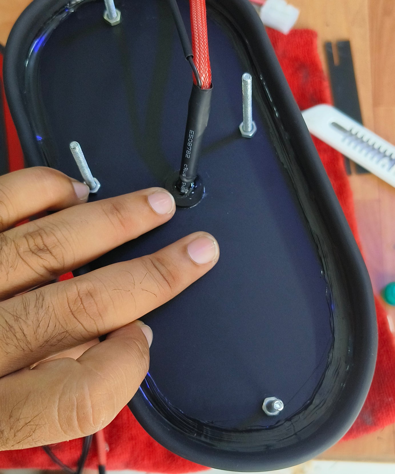 Custom Tail Lights for Ambassador | Unique HM LED Design by Alienor Customs