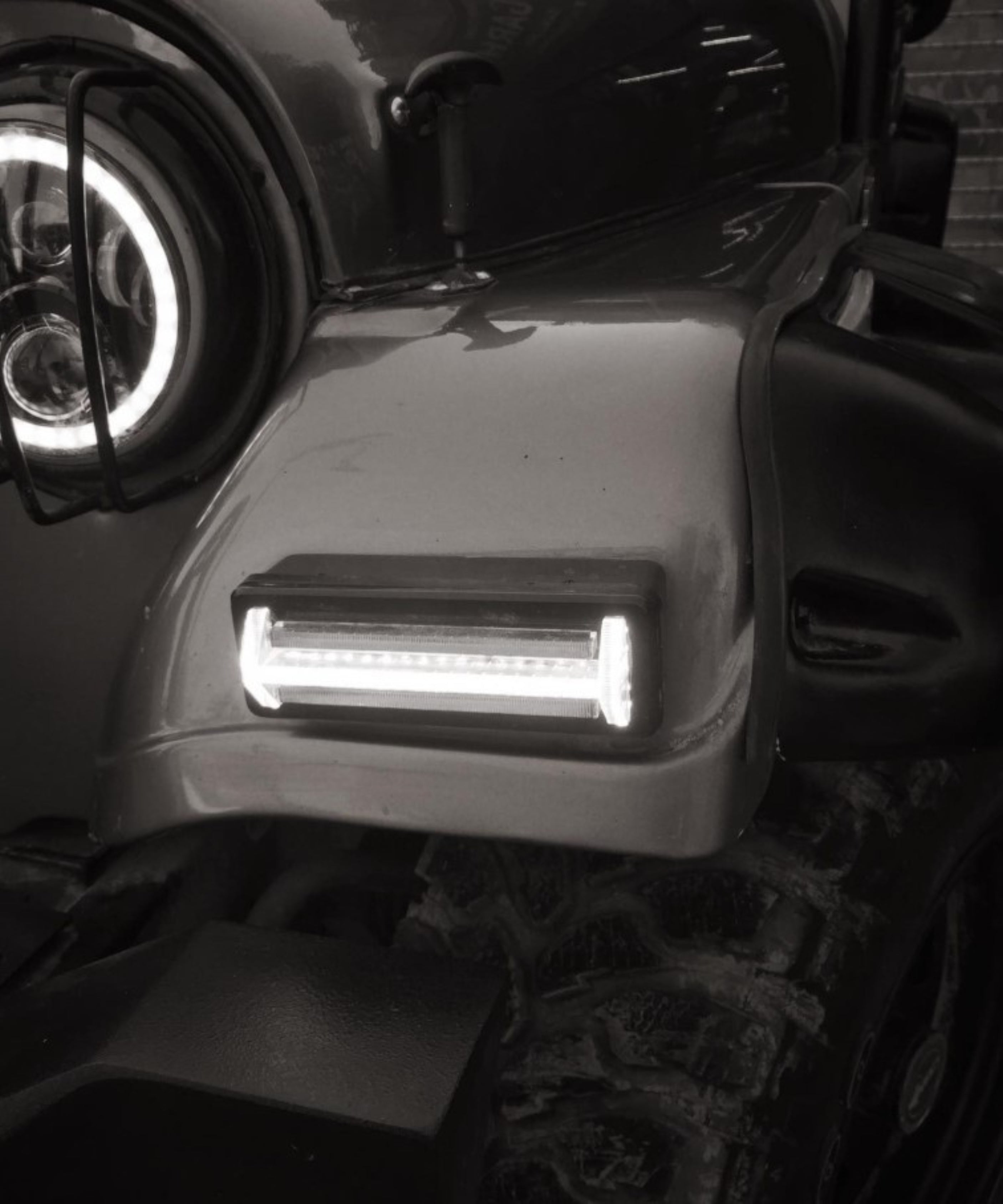 Thar CRDe led DRL parking light for Thar Di, Thar CRDe , marsal  plug and play