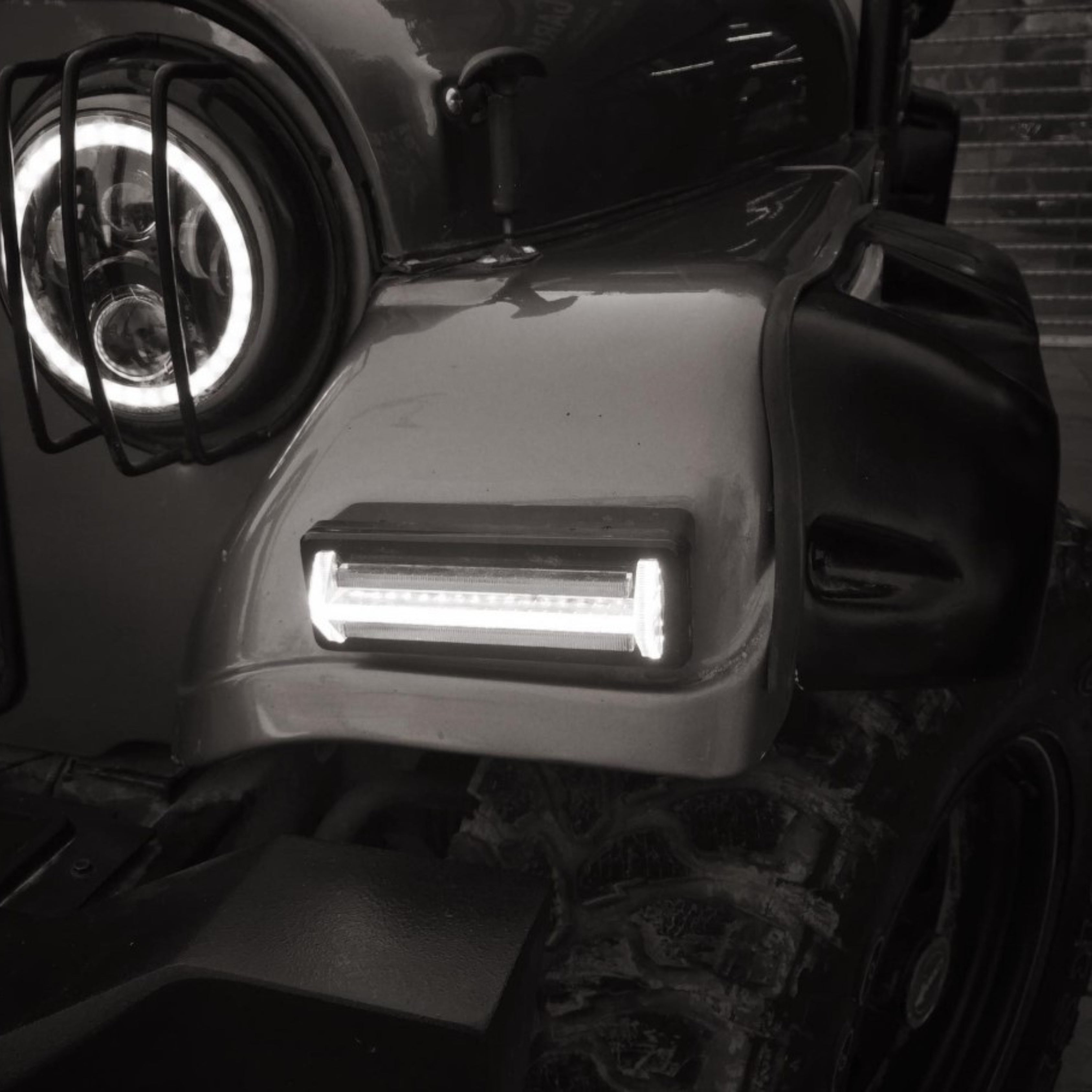 Thar CRDe led DRL parking light for Thar Di, Thar CRDe , marsal  plug and play