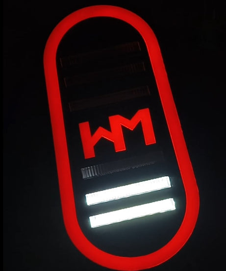 Custom Tail Lights for Ambassador | Unique HM LED Design by Alienor Customs