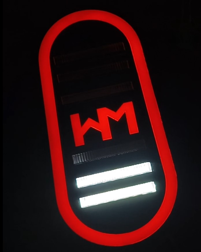 Custom Tail Lights for Ambassador | Unique HM LED Design by Alienor Customs