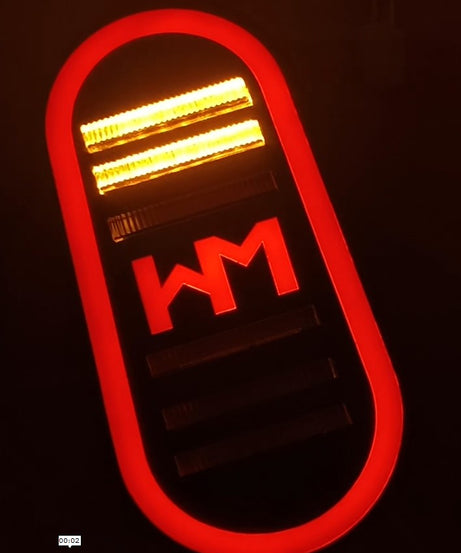 Custom Tail Lights for Ambassador | Unique HM LED Design by Alienor Customs