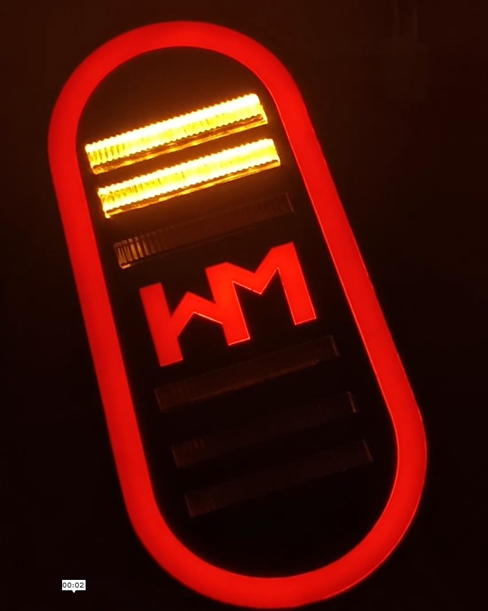 Custom Tail Lights for Ambassador | Unique HM LED Design by Alienor Customs