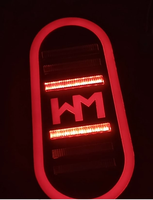 Custom Tail Lights for Ambassador | Unique HM LED Design by Alienor Customs