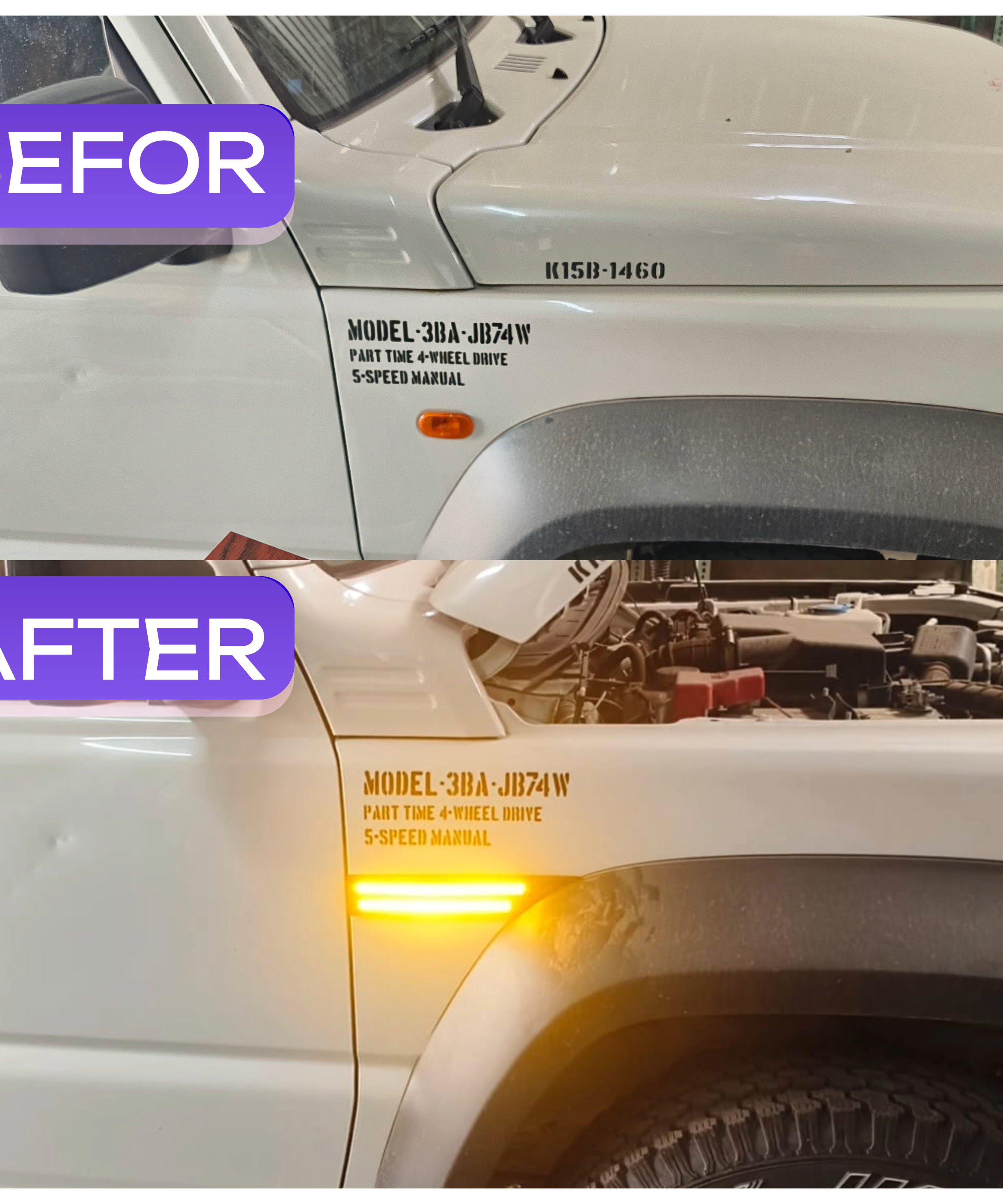 Suzuki Jimny LED Side Turn Indicator