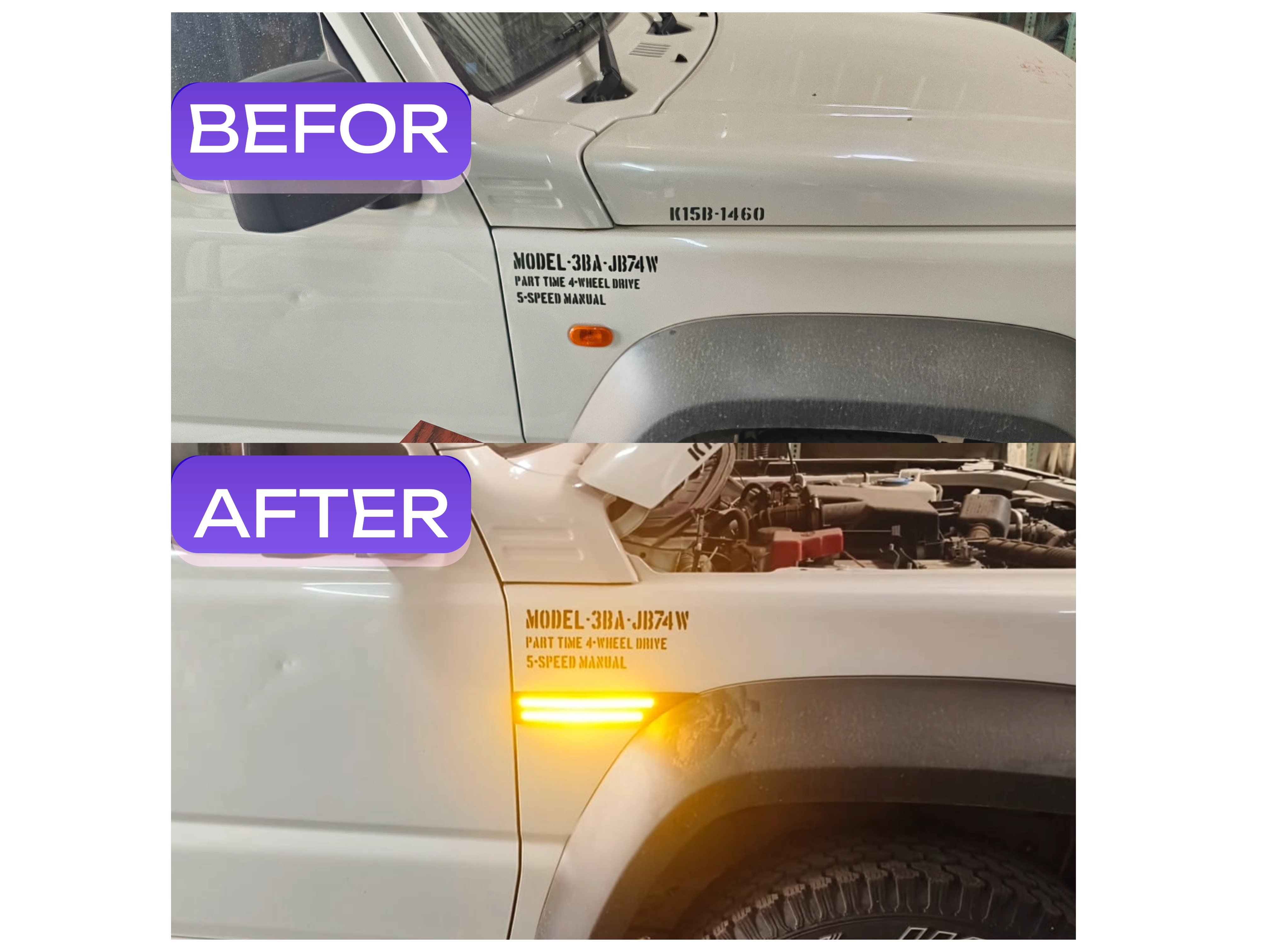 Suzuki Jimny LED Side Turn Indicator