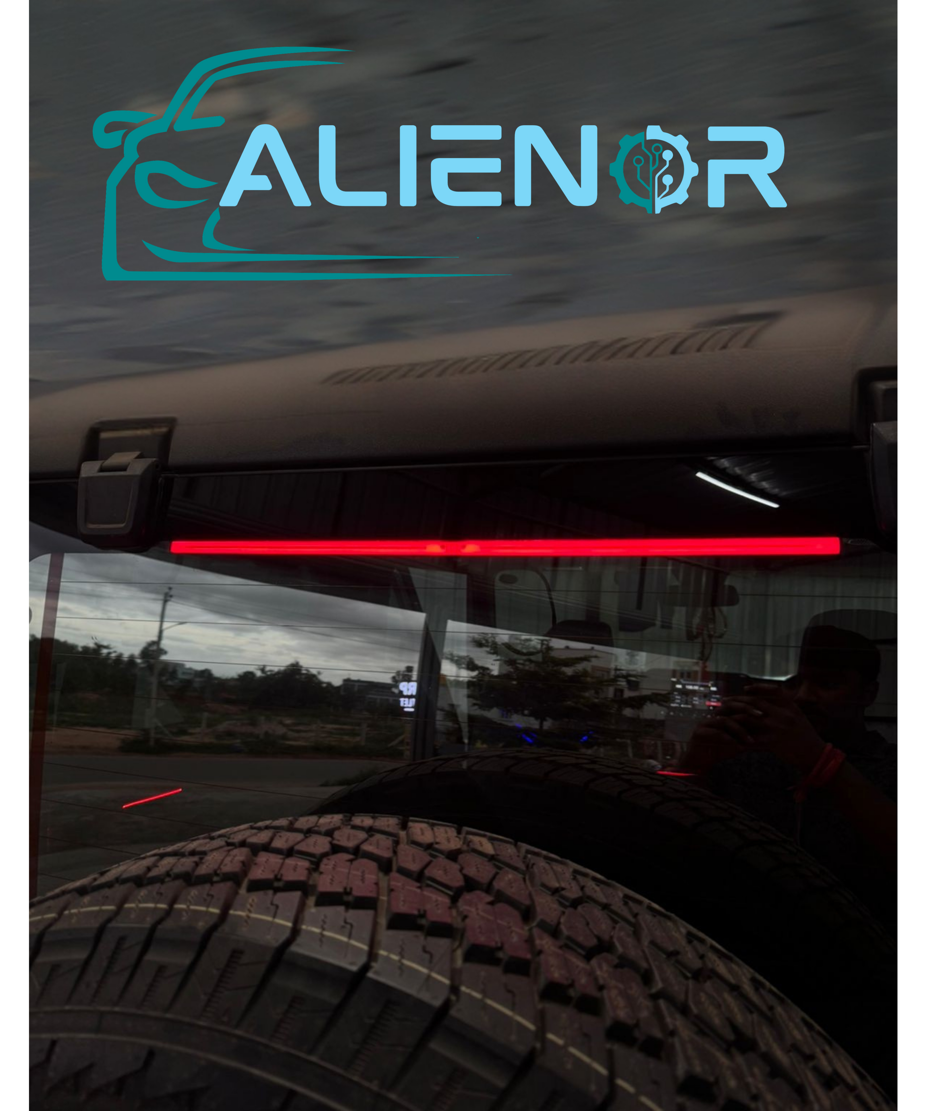 New Thar 56 cm Led Bar Rear Brake Light Stop Lamp