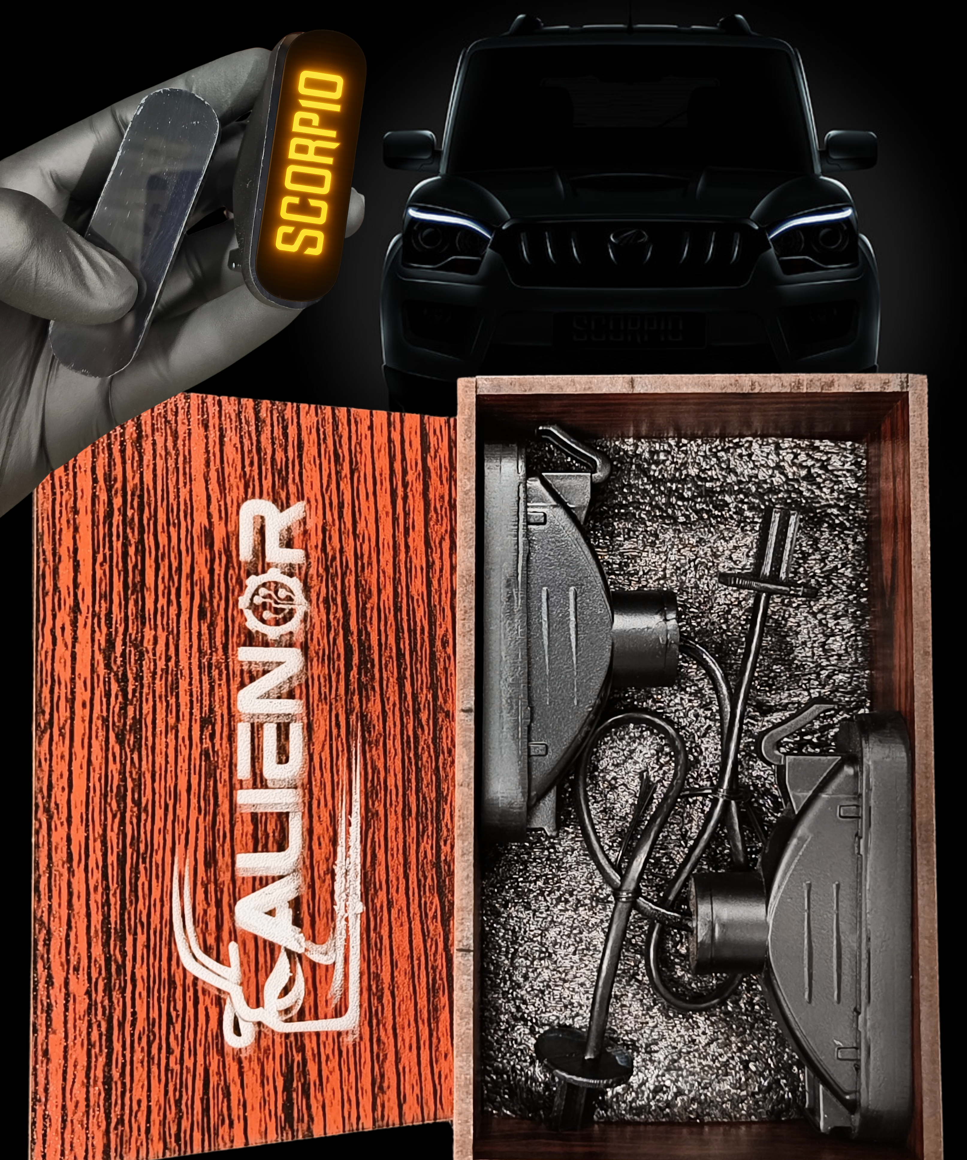 Mahindra Scorpio  Side indicators