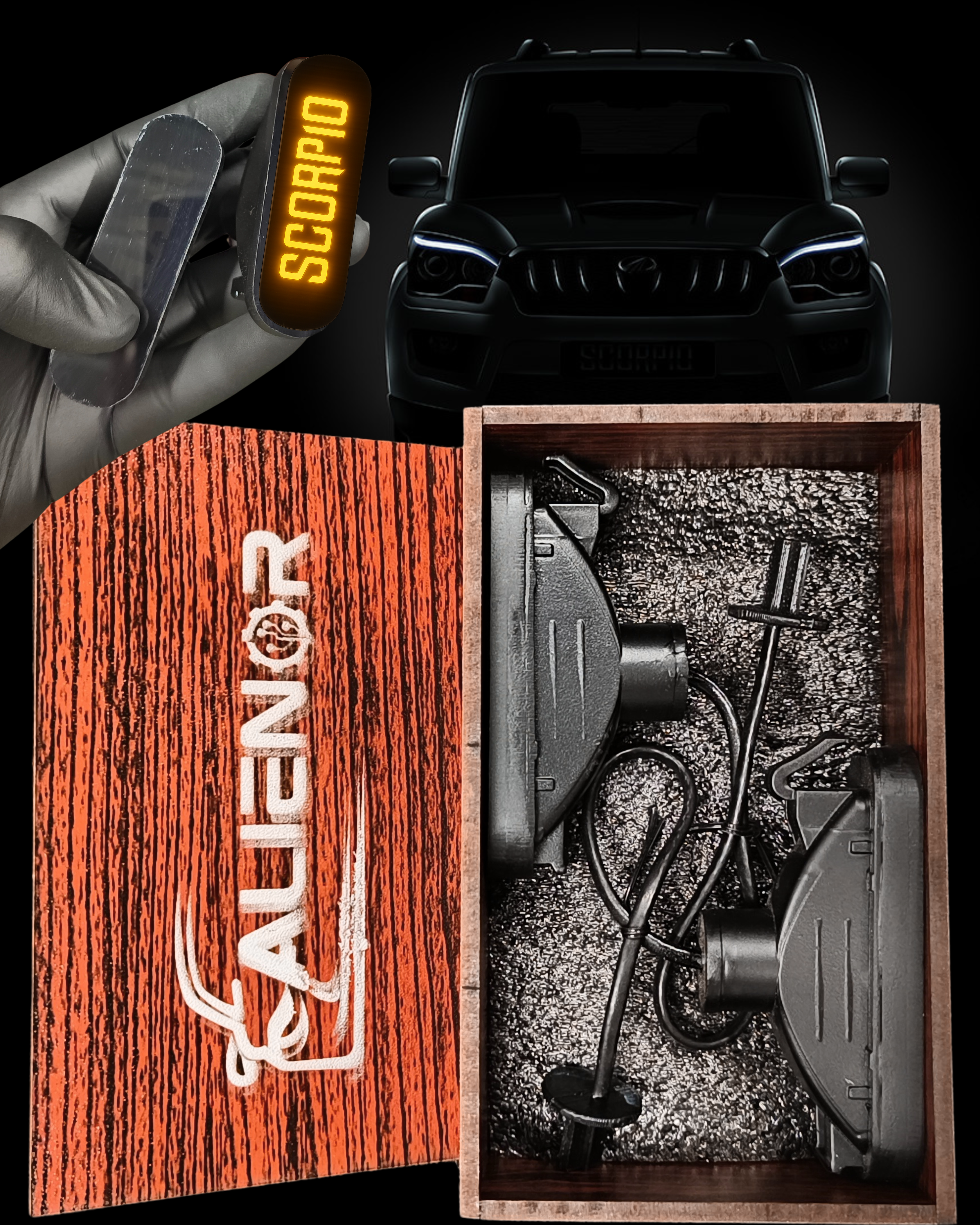 Mahindra Scorpio  Side indicators