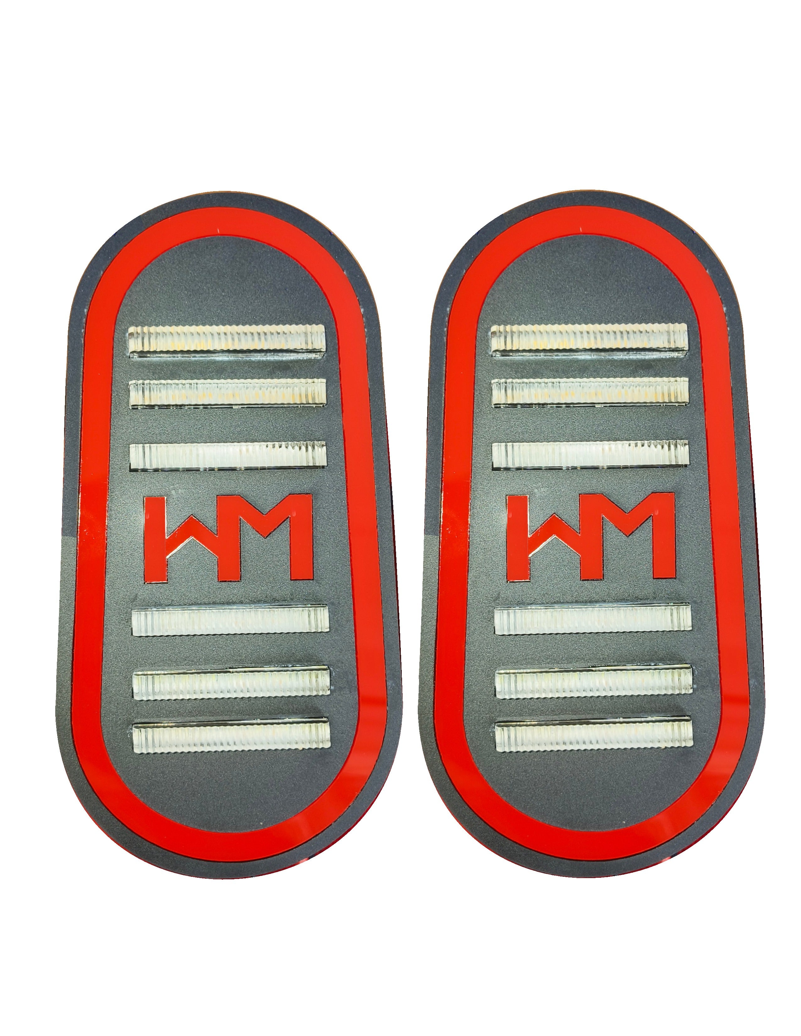 Custom Tail Lights for Ambassador | Unique HM LED Design by Alienor Customs