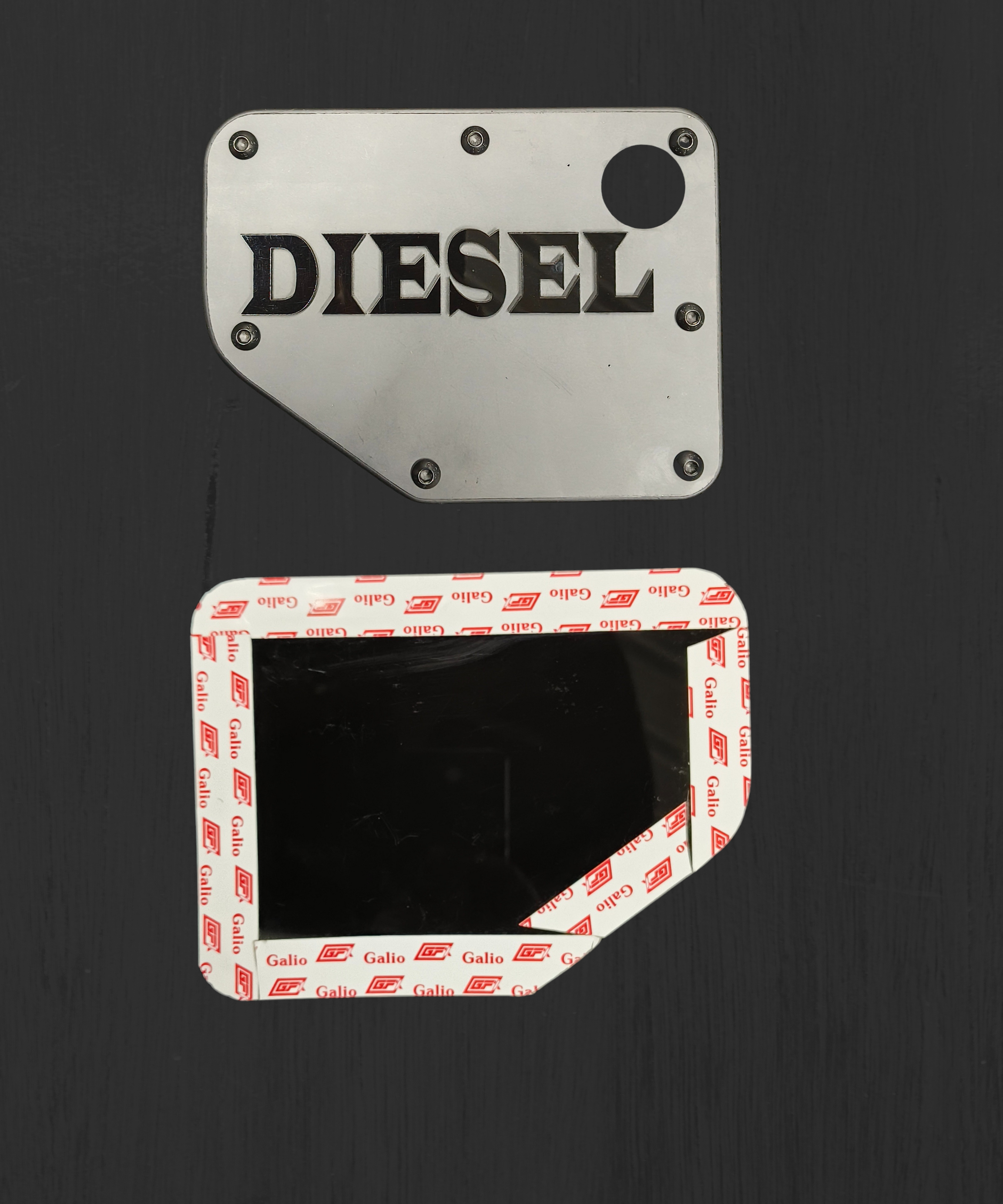 Alienor Mahindra Thar Fuel Lid Cover (Petrol / Diesel) | Matte Black Metal | Premium Off-Road Accessory