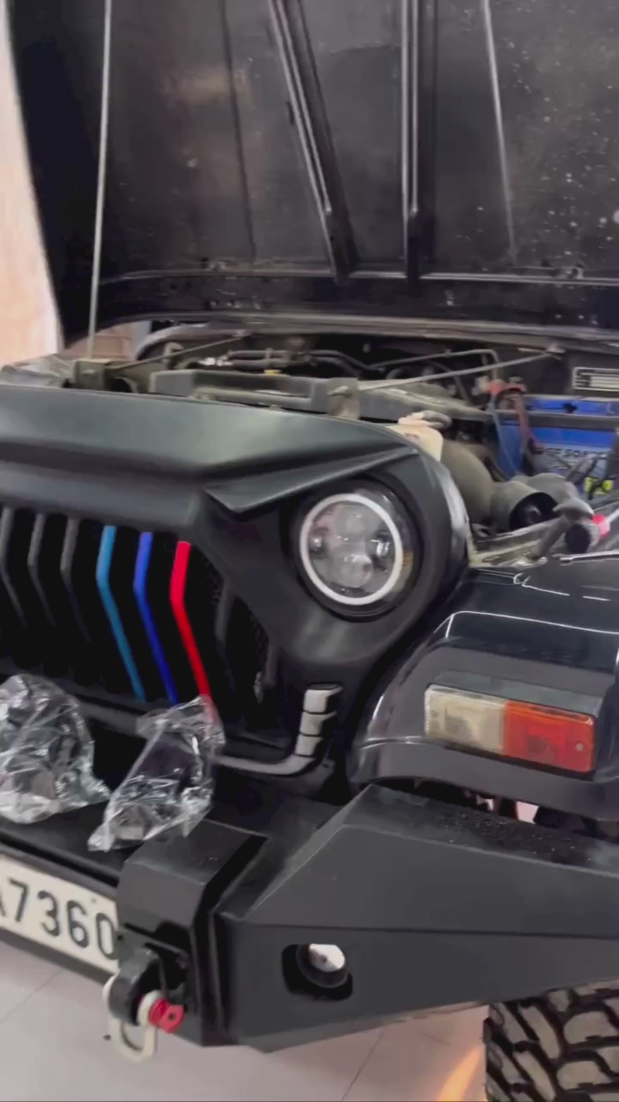 Thar CRDe led DRL parking light for Thar Di, Thar CRDe , marsal  plug and play